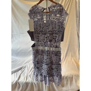 Goodnight macaroon size med dress with lace detail size med